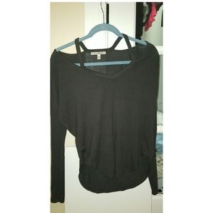 Dark gray long sleeve shirt